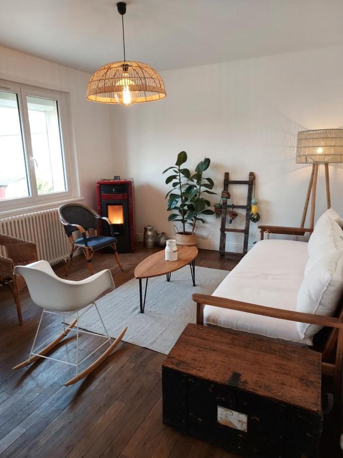 Maison Au Coeur Du Bourg, Plages A Pied Plougasnou Exteriör bild