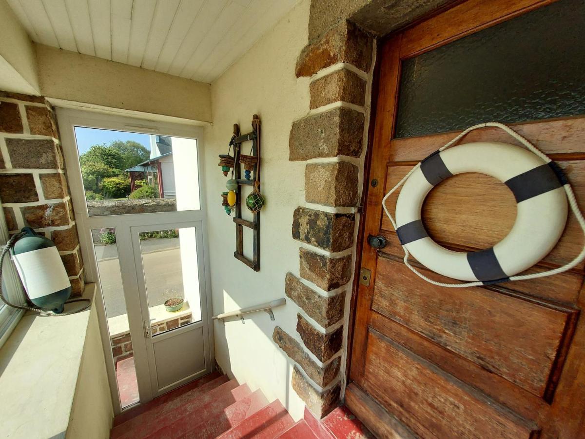 Maison Au Coeur Du Bourg, Plages A Pied Plougasnou Exteriör bild