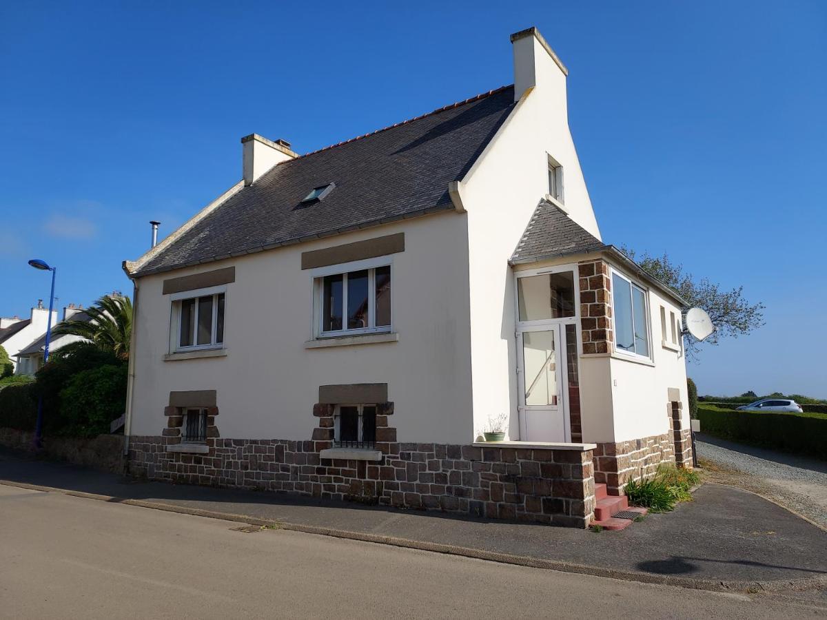 Maison Au Coeur Du Bourg, Plages A Pied Plougasnou Exteriör bild